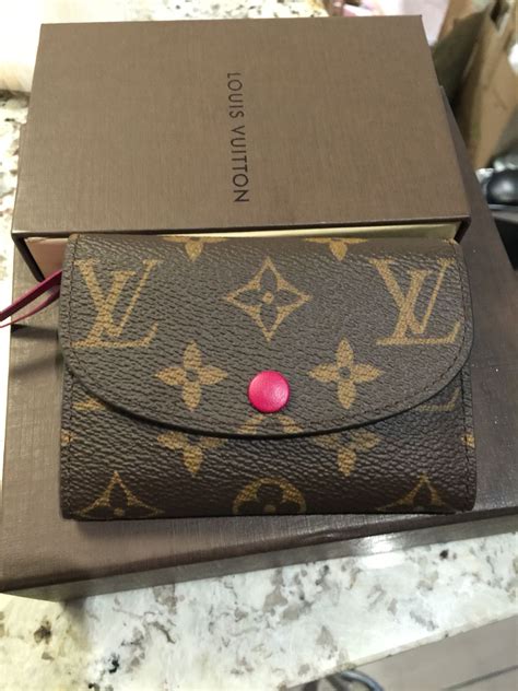 louis vuitton porte monnaie gousett|louis vuitton rosalie coin purse.